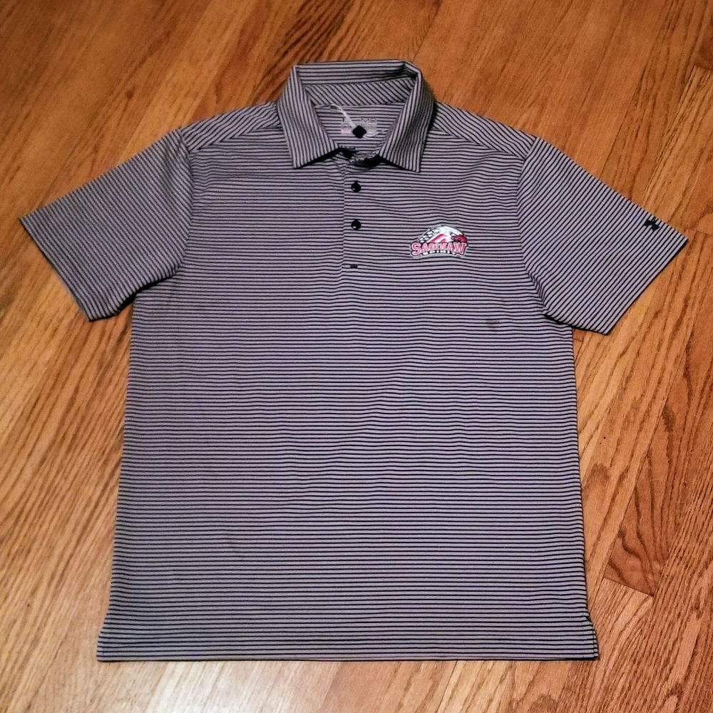 Under Armour Saginaw Spirit Loose Heat Gear Polo